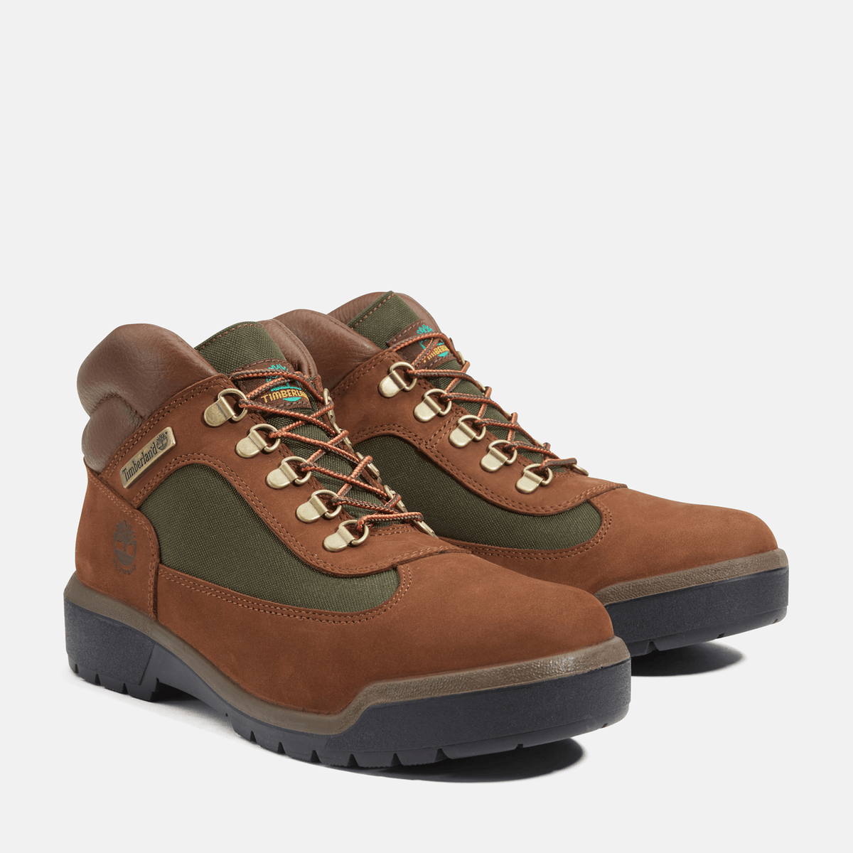 Mens Waterproof Field Boot TBL Dark Brown Nubuck ALT4