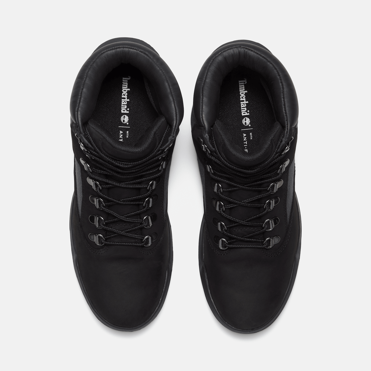 Mens Waterproof Mid Field Boot TBL Black Nubuck ALT2