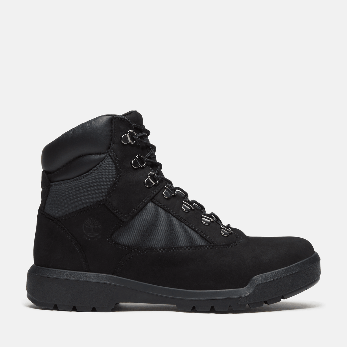 Mens Waterproof Mid Field Boot TBL Black Nubuck HERO