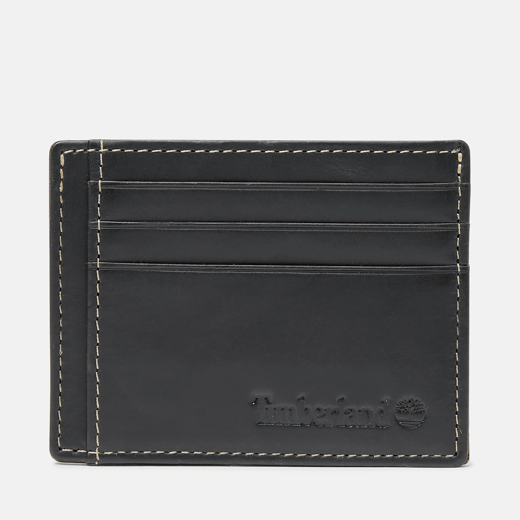 Mens Waxy PullUp Card Case TBL Black HERO