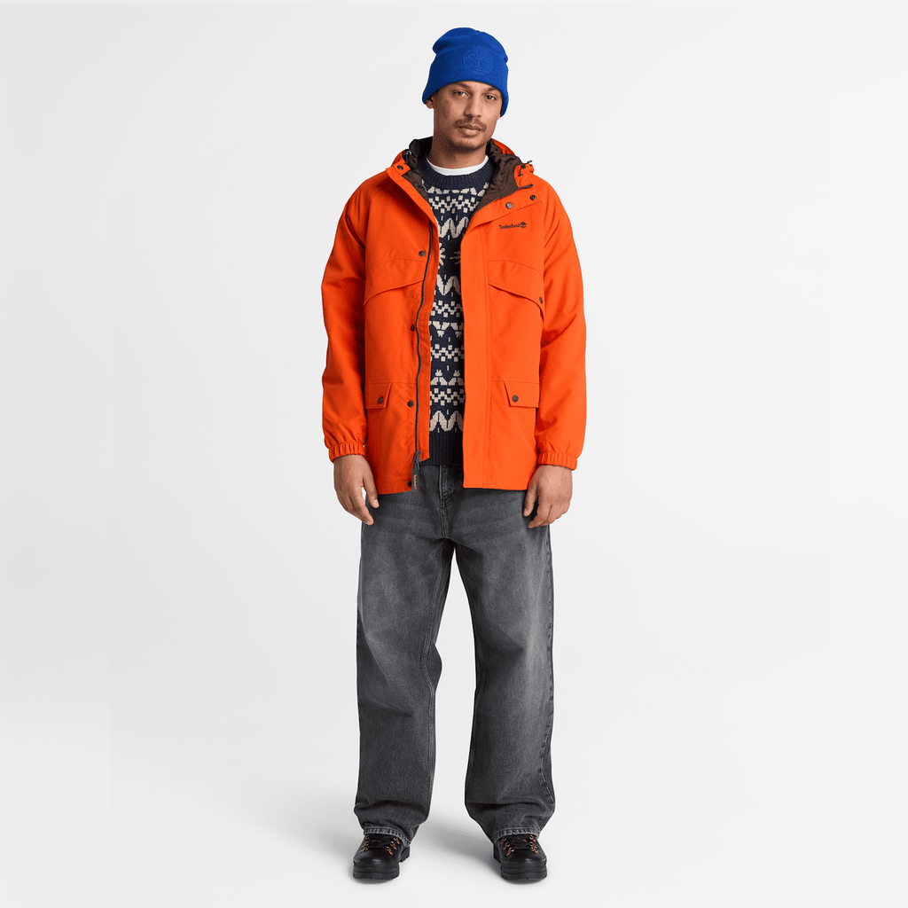 Mens Weatherline ArchiveInspired Parka TBL Pureed Pumpkin ALT2