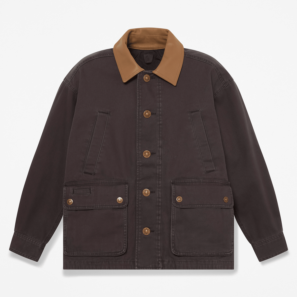 Mens Wenham Field Coat TBL Vintage Black HERO