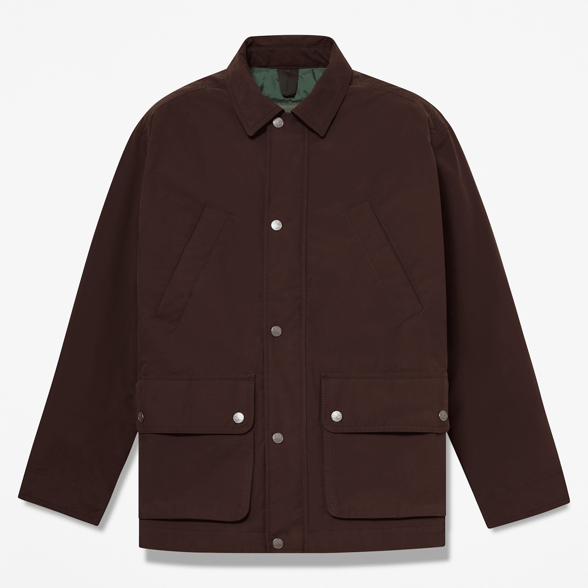 Mens Wenham Insulated Field Coat TBL Dark Brown HERO