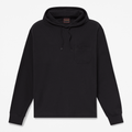 Mens Wharf River Waffle Hoodie TBL Black HERO