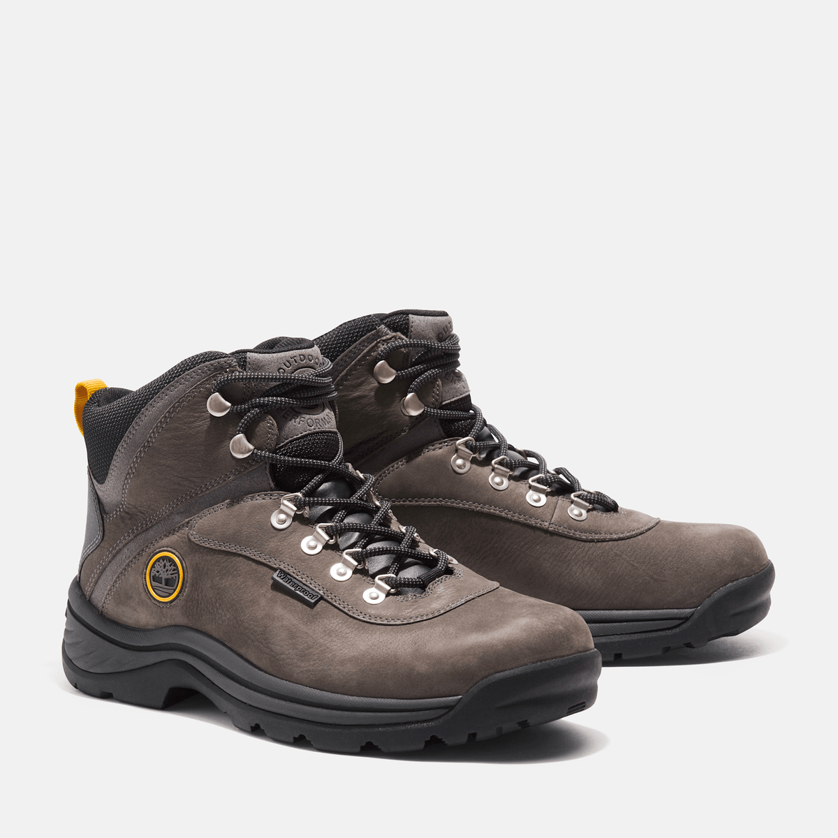 Mens White Ledge Mid Waterproof Hiking Boot TBL Castle Grey ALT4