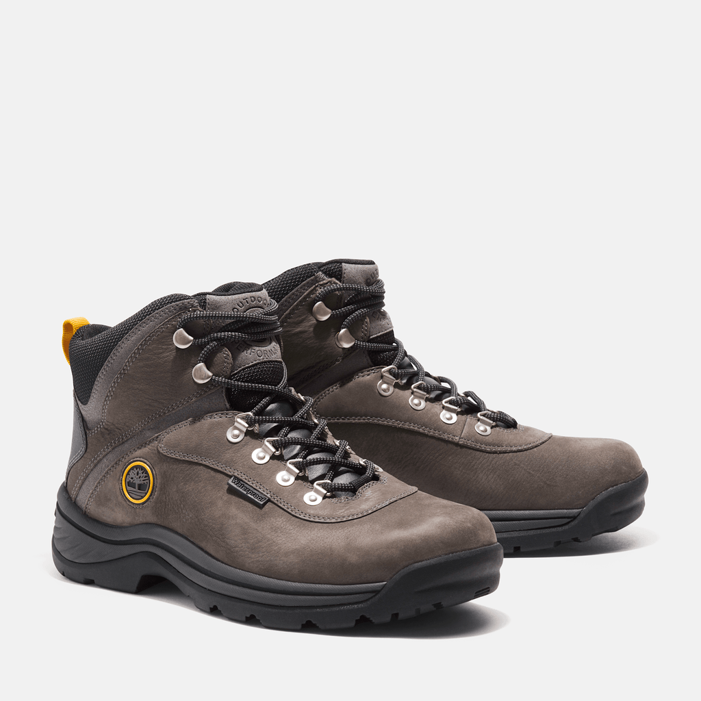 Mens White Ledge Mid Waterproof Hiking Boot TBL Castle Grey ALT4