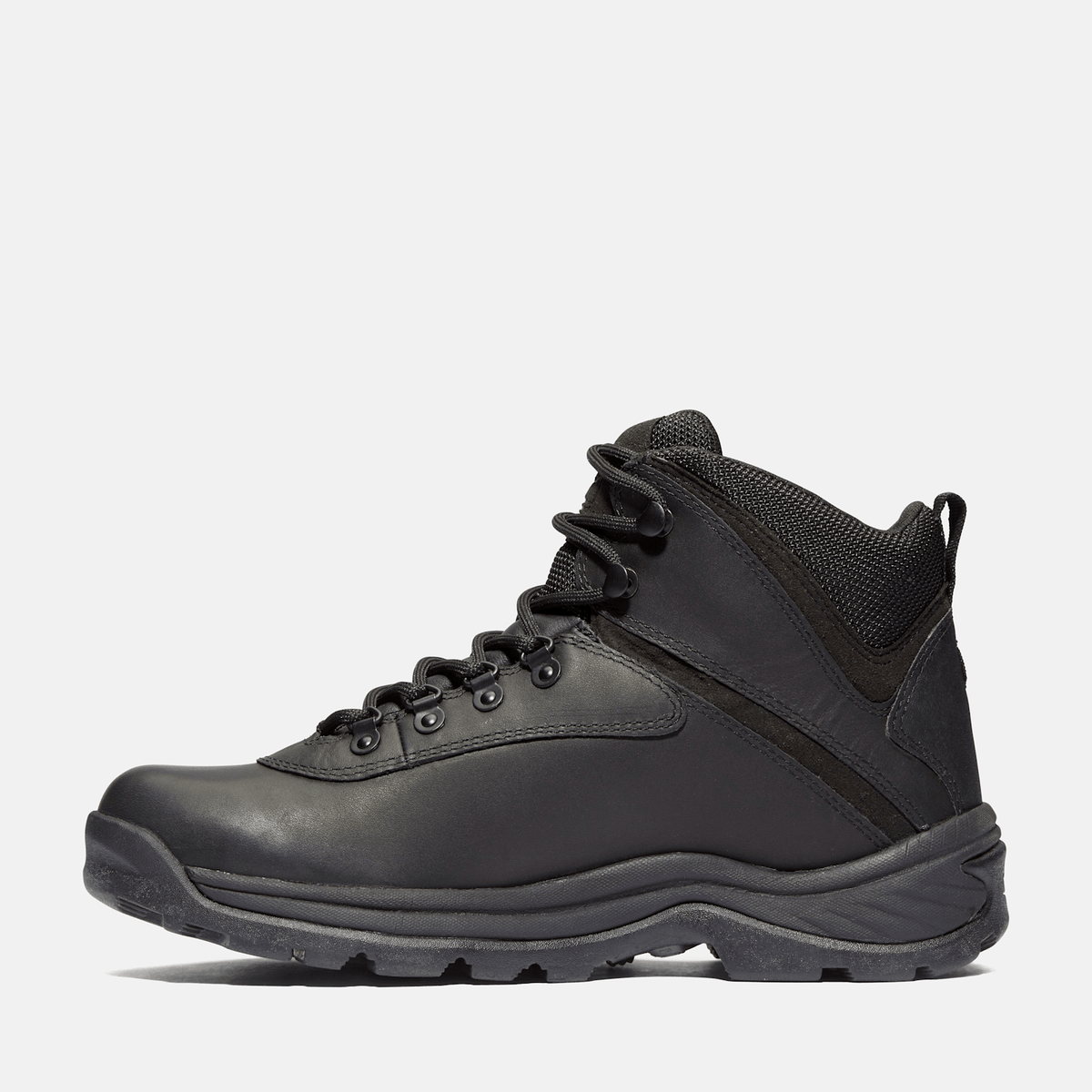 Mens White Ledge Mid Waterproof Hiking Boot TBL Black ALT6