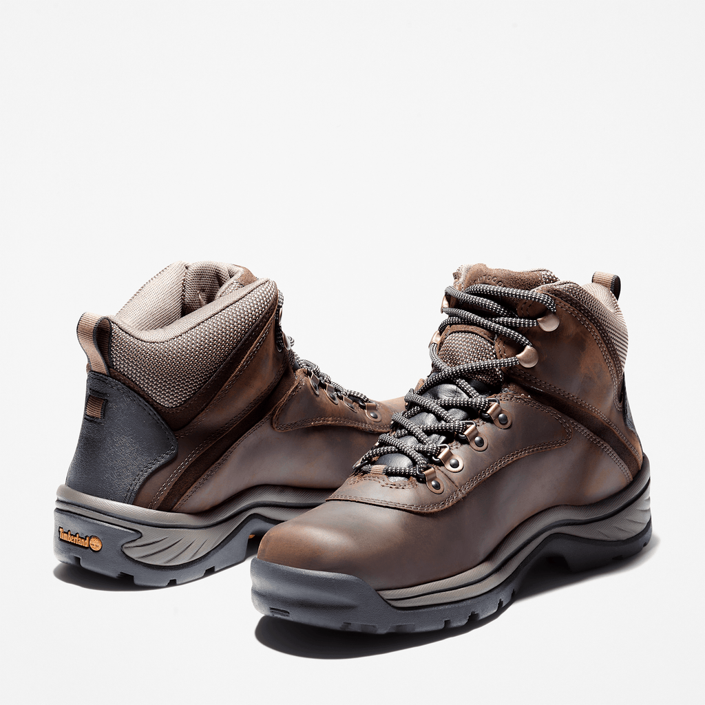Mens White Ledge Waterproof Mid Hiker Boot TBL Brown ALT5