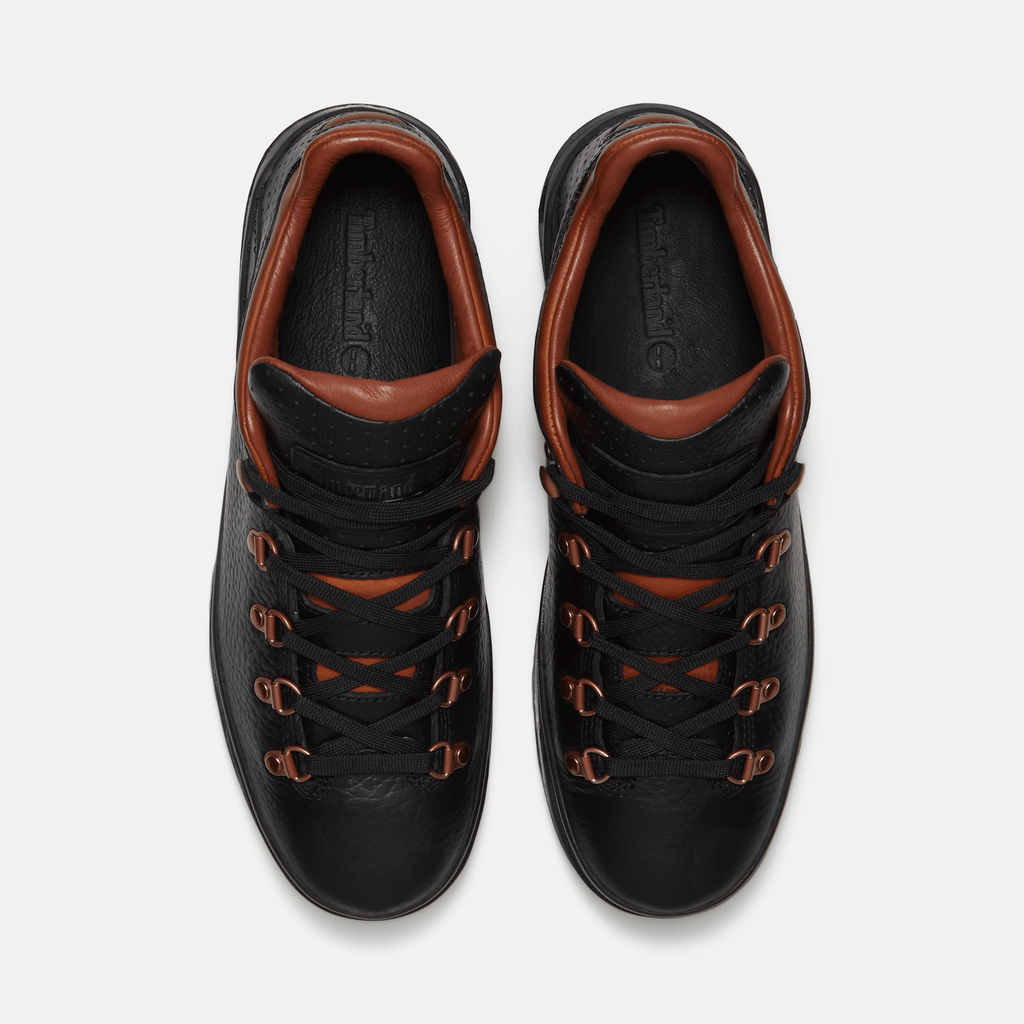 Mens World Hiker Low with GORETEX Membrane TBL Black FullGrainRust ALT2