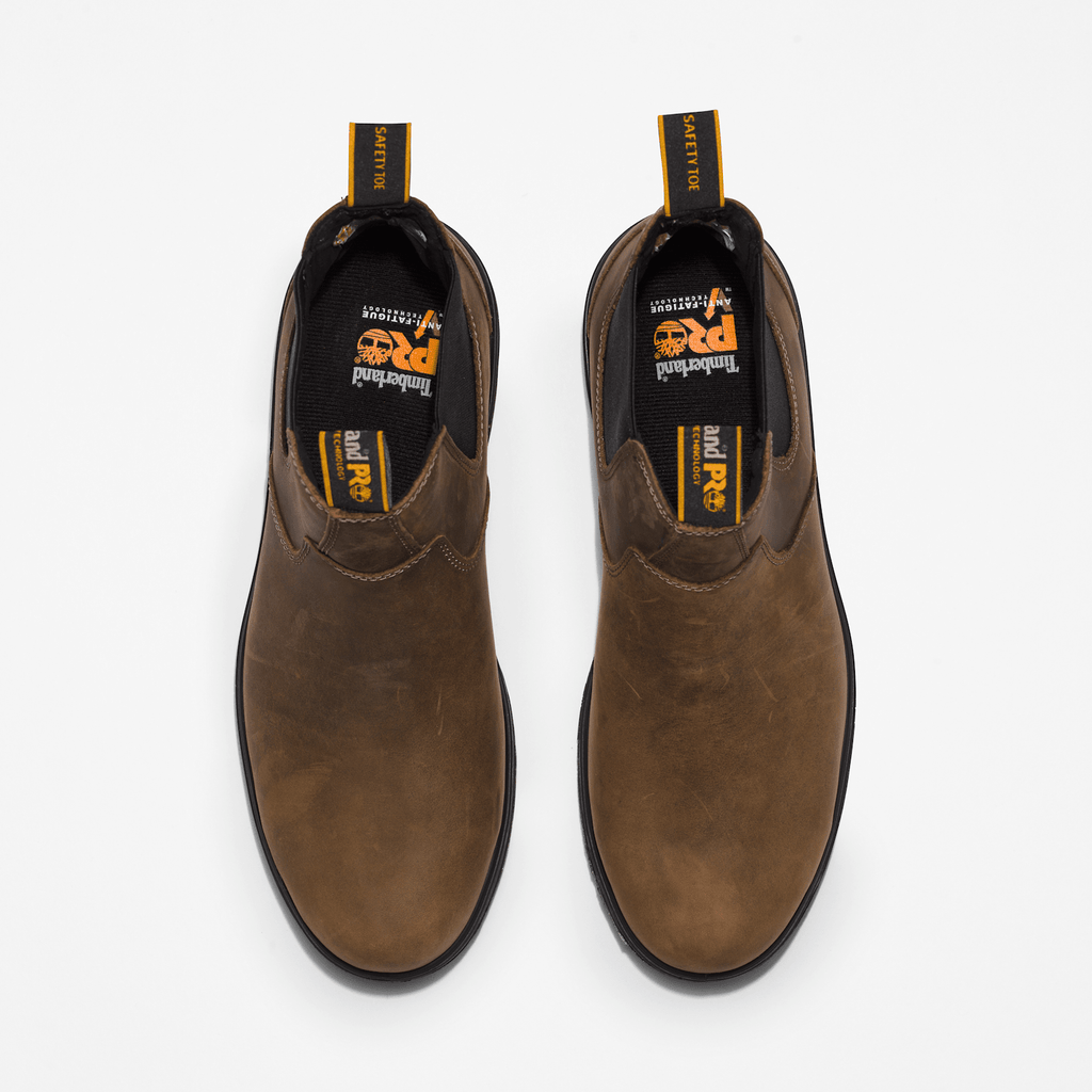 Nashoba Casual Composite Toe Work Shoe TBL Turkish Coffee Brown ALT2
