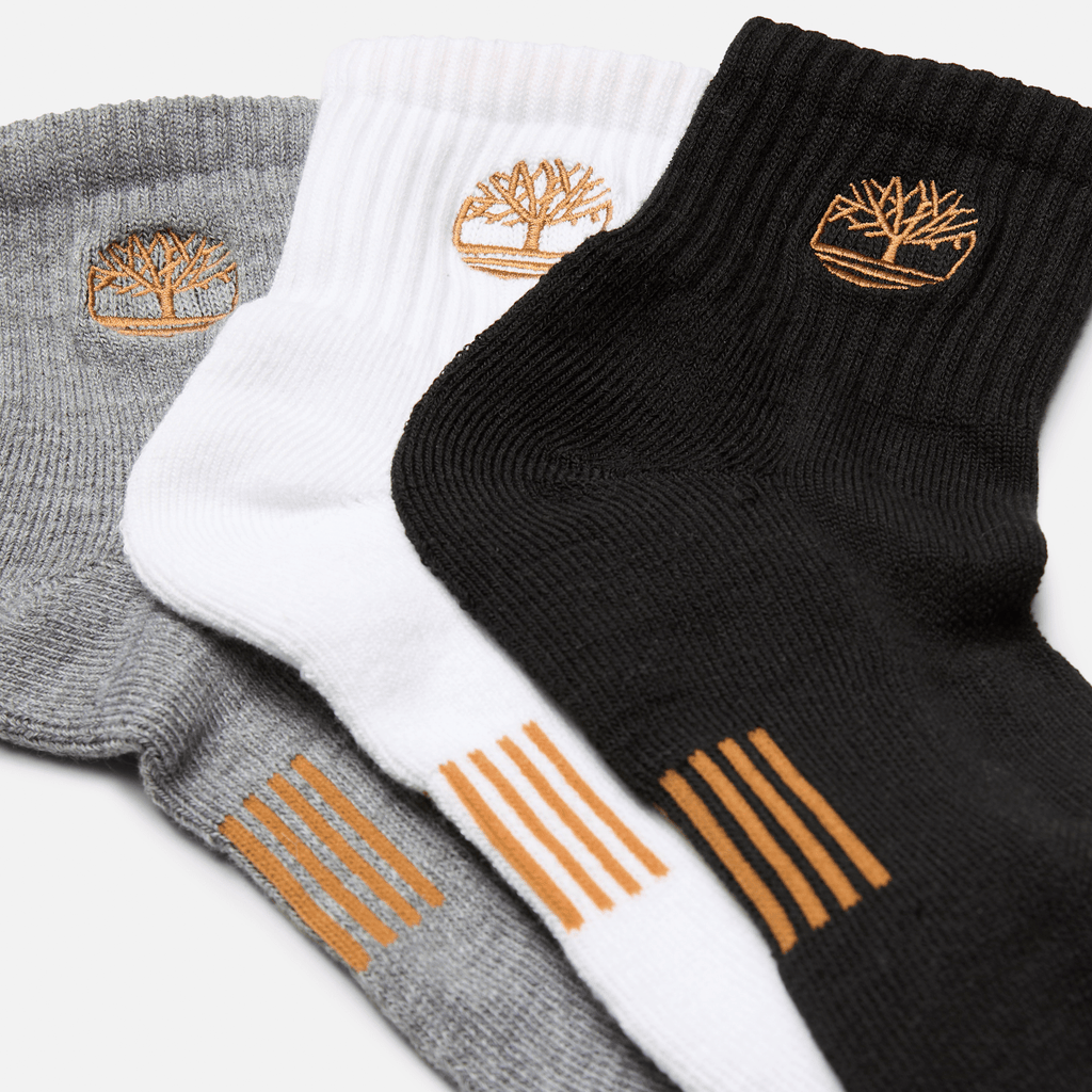 Newmarket 3Pack Half Cushion Quarter Sock TBL Multi ALT1