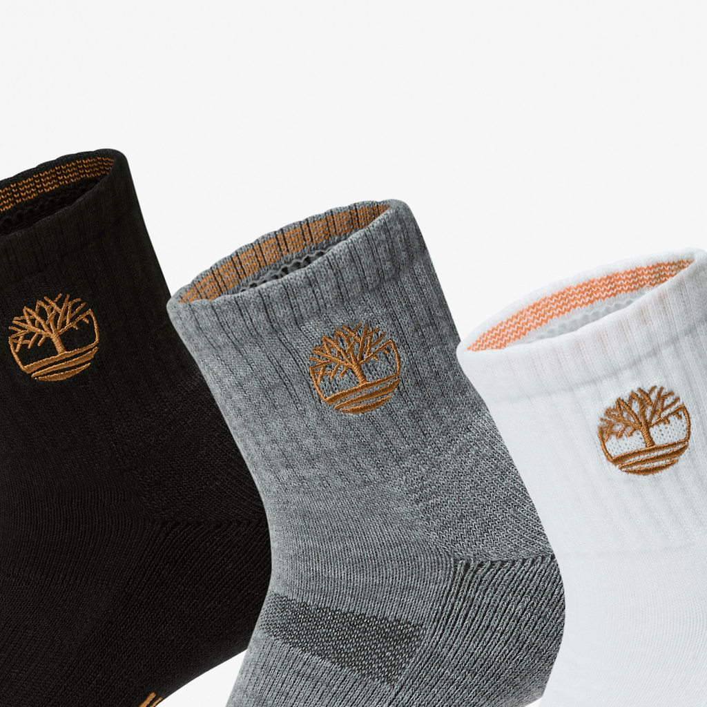 Newmarket 3Pack Half Cushion Quarter Sock TBL Multi ALT2