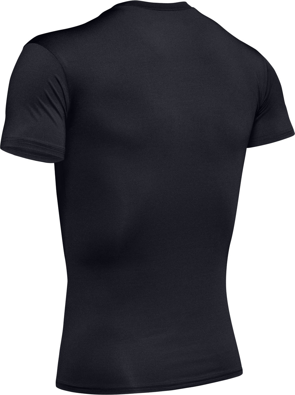 Tactical HeatGear® Compression Men's Short Sleeve T-Shirt - Black