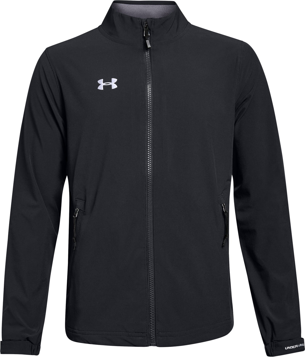 UA Hockey Warm Up Boys' Jacket - Black