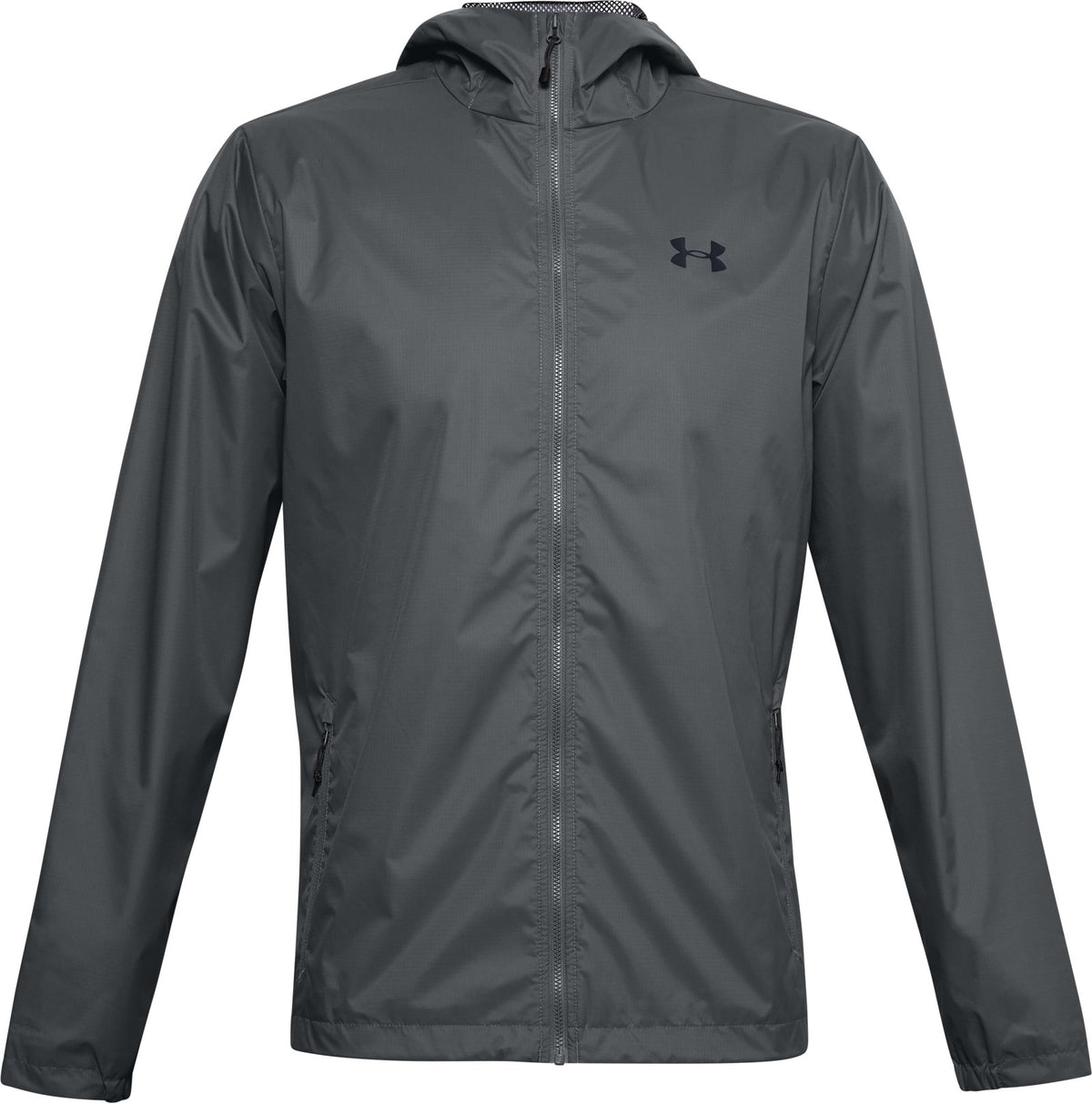 UA Storm Forefront Men's Rain Jacket - Gray
