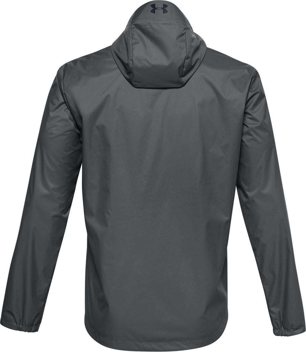 UA Storm Forefront Men's Rain Jacket - Gray
