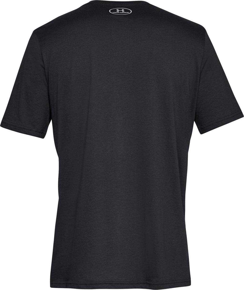 UA Left Chest Logo Men's Short Sleeve - Black