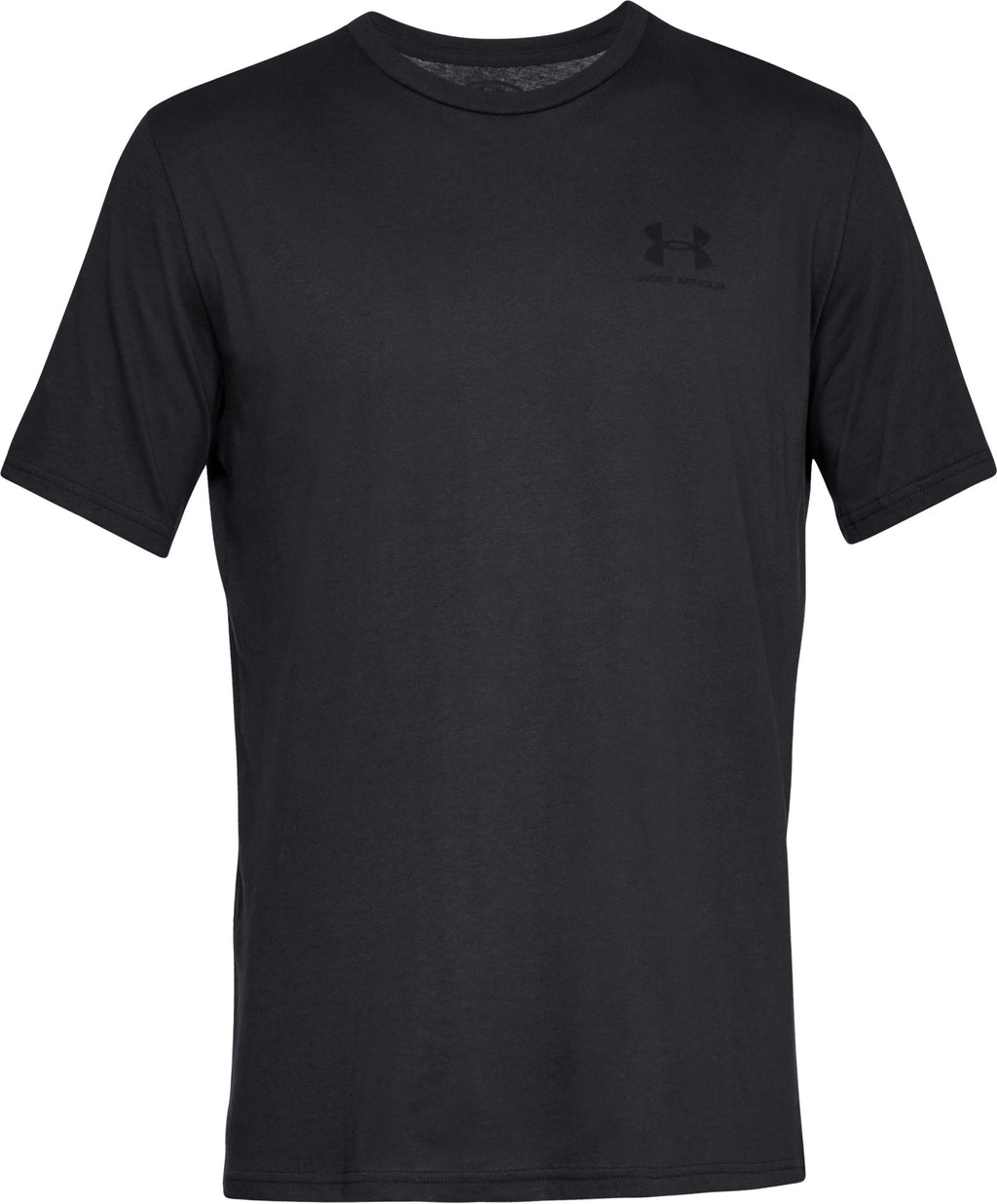 UA Left Chest Logo Men's Short Sleeve - Black