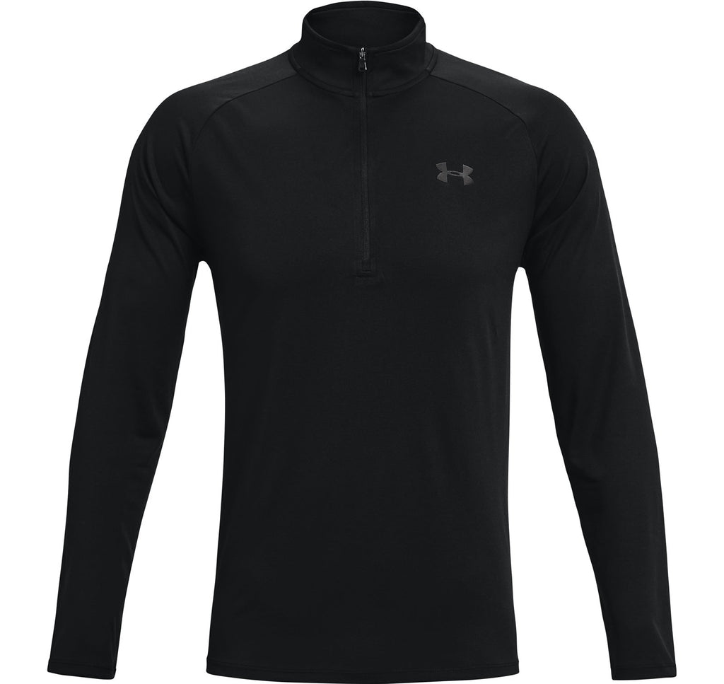 UA Tech™ Men's ½ Zip Long Sleeve - Black