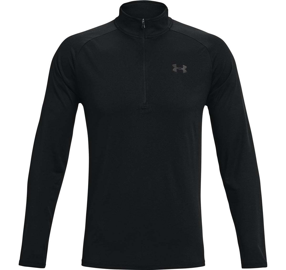 UA Tech™ Men's ½ Zip Long Sleeve - Black