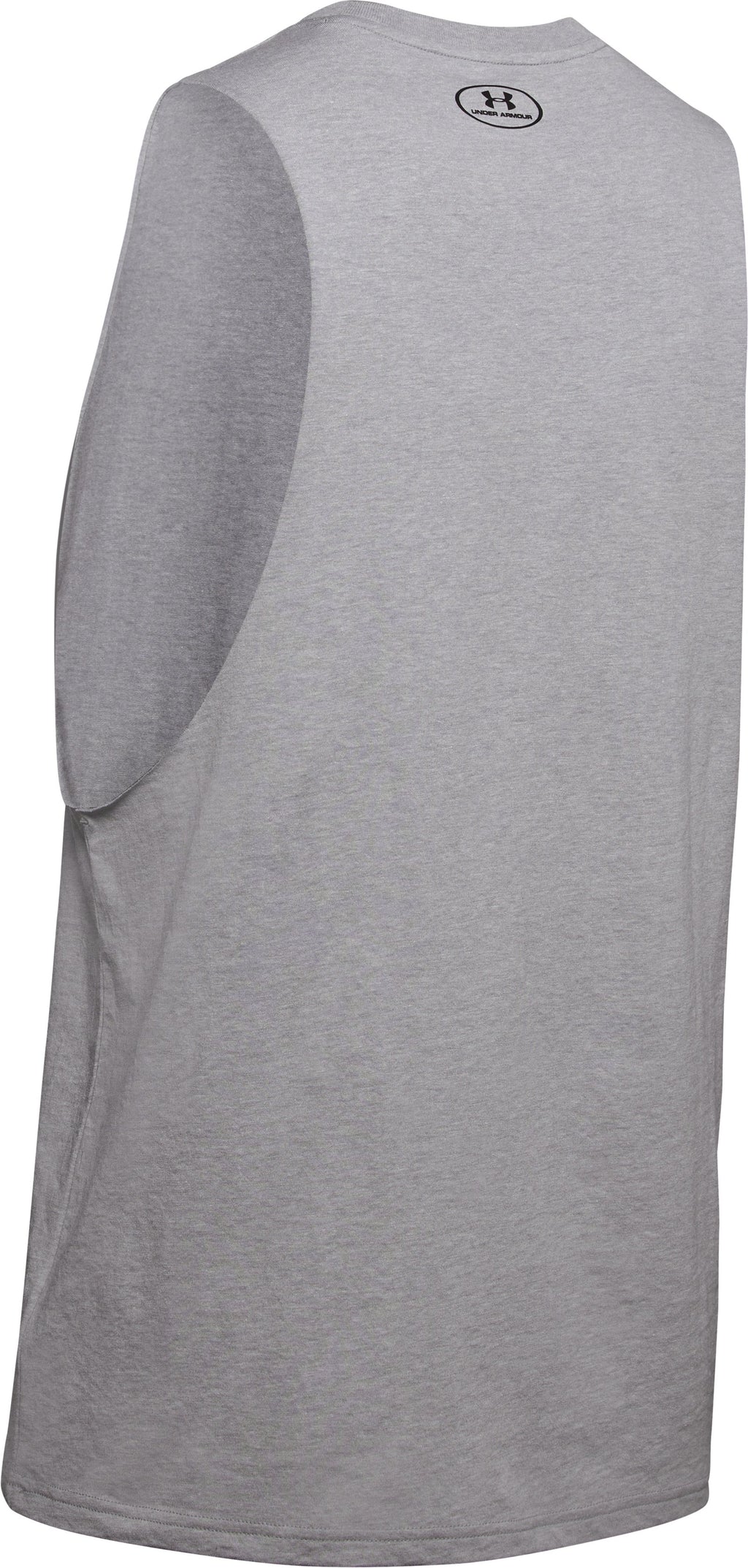 UA Left Chest Cut-Off Men's Tank - White