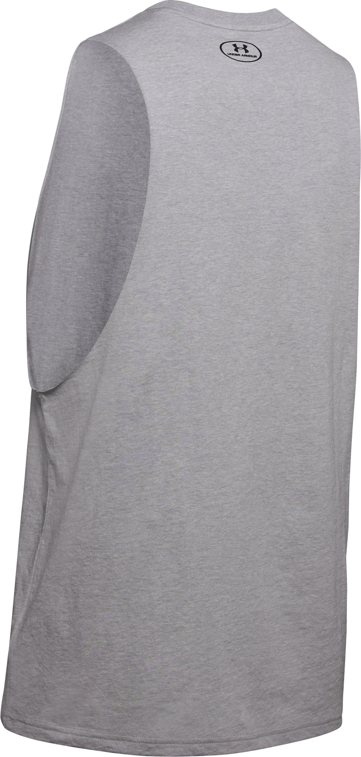 UA Left Chest Cut-Off Men's Tank - White