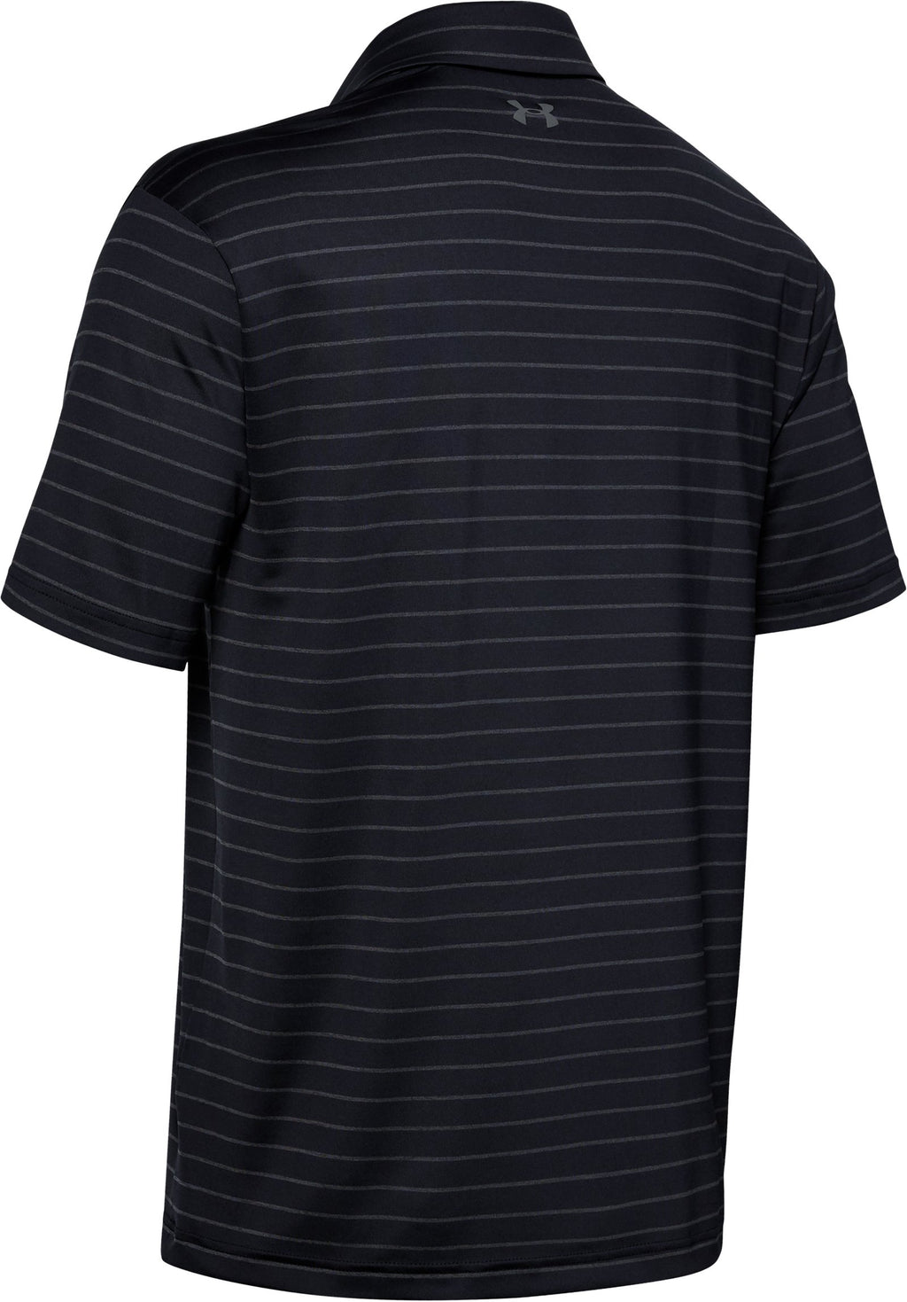 UA Playoff Core Stripe Men's Polo - Black
