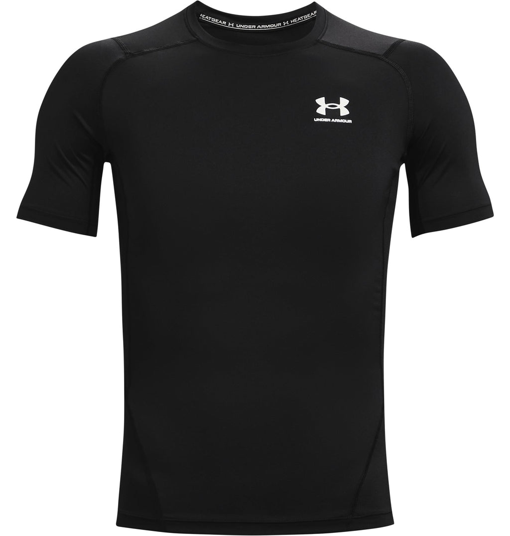 HeatGear® Men's Compression Short Sleeve - Black
