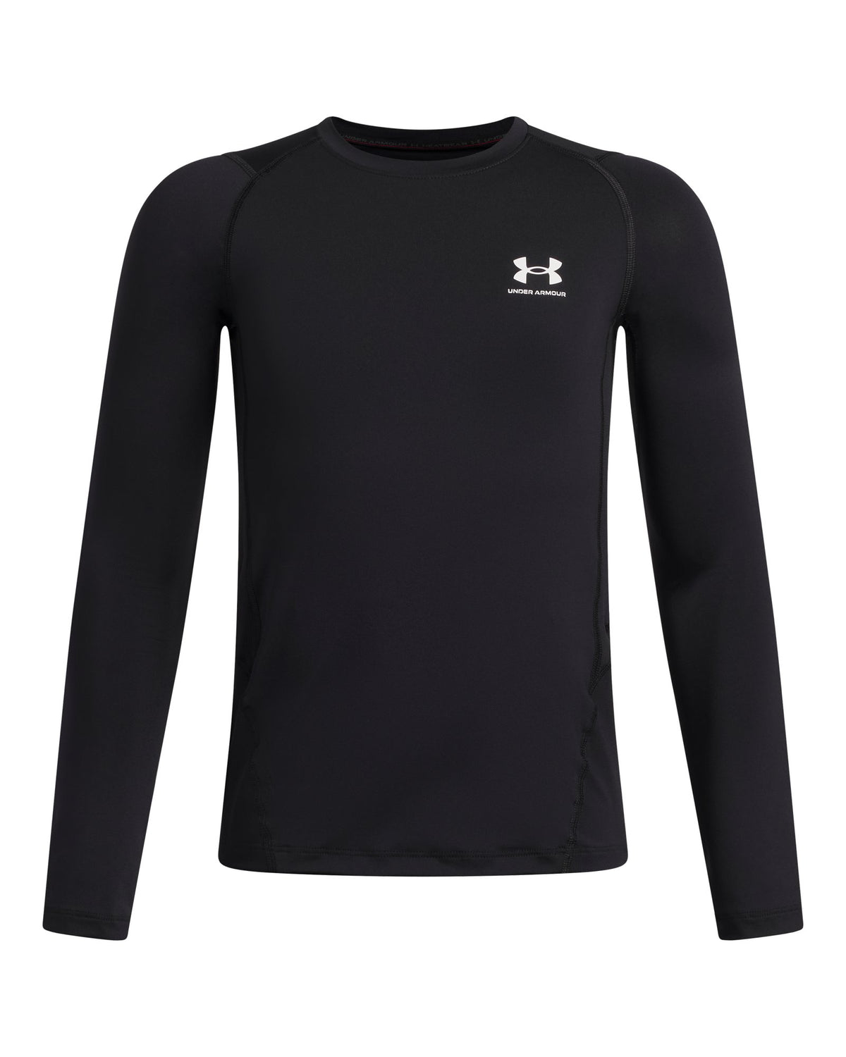 HeatGear® Armour Boys' Long Sleeve - Black