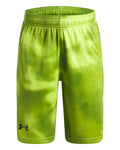 UA Velocity Printed Boys' Shorts - Green