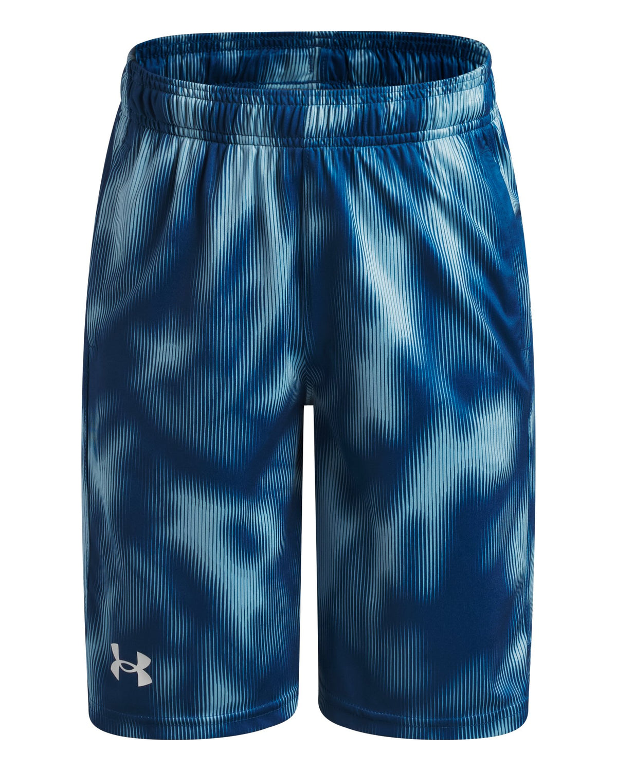 UA Velocity Printed Boys' Shorts - Blue