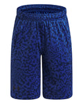 UA Velocity Printed Boys' Shorts - Blue