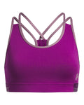 HeatGear® Armour Girls' Sports Bra - Purple