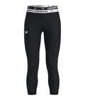 Girls' HeatGear® Armour Crop null - Black
