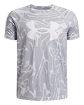 UA Tech™ Big Logo Printed Boys' Short Sleeve - Gray