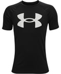 UA Tech™ Big Logo Boys' Short Sleeve - Black