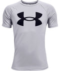 UA Tech™ Big Logo Boys' Short Sleeve - Gray