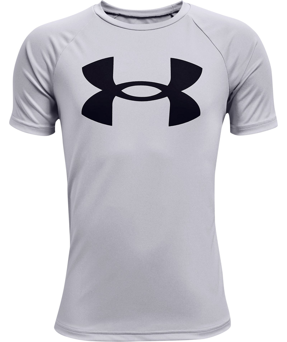 UA Tech™ Big Logo Boys' Short Sleeve - Gray