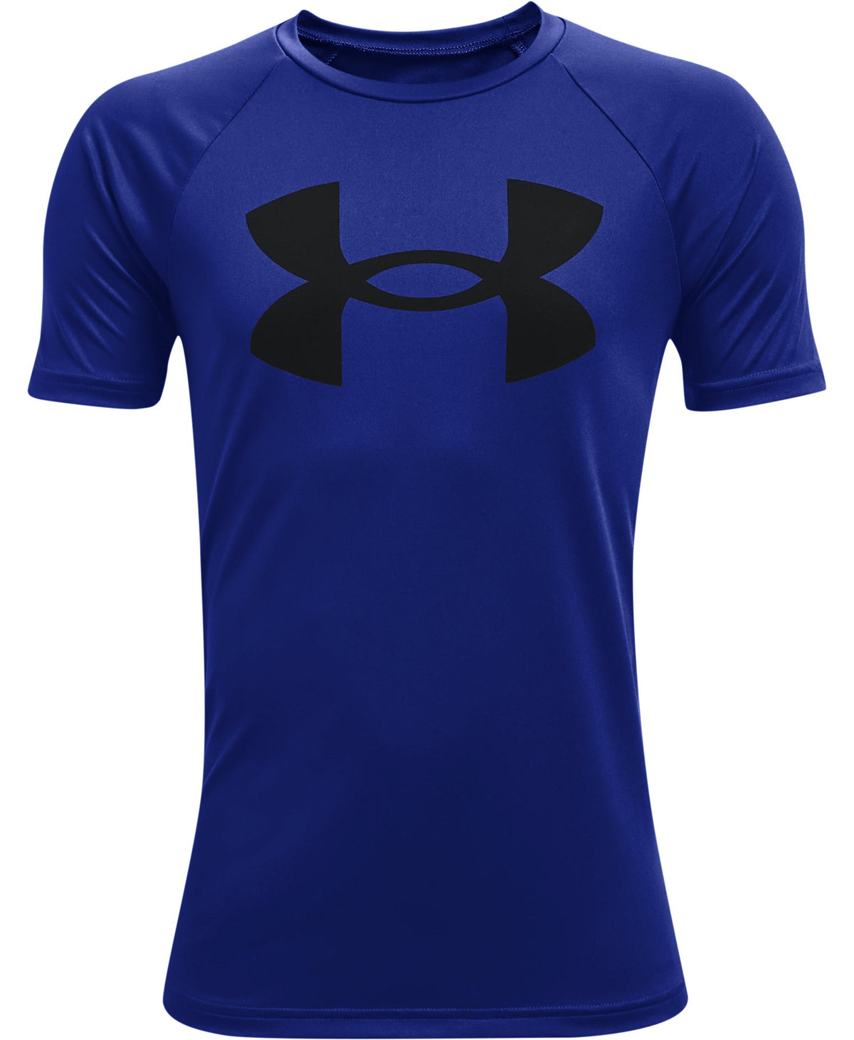 UA Tech™ Big Logo Boys' Short Sleeve - Blue