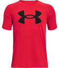 UA Tech™ Big Logo Boys' Short Sleeve - Red