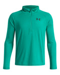 UA Tech™ 2.0 Boys' ½ Zip - Green