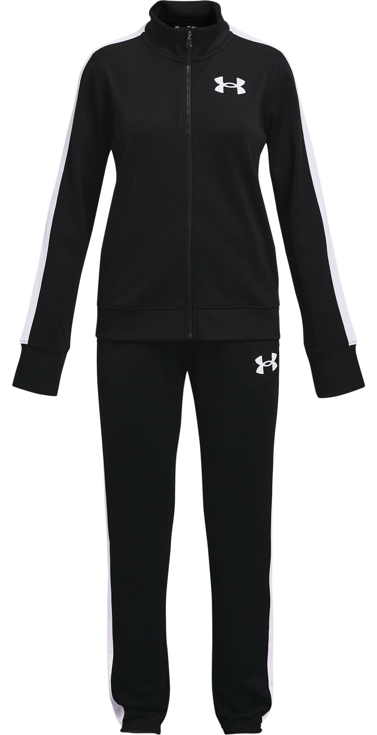 UA Knit Girls' Tracksuit - Black