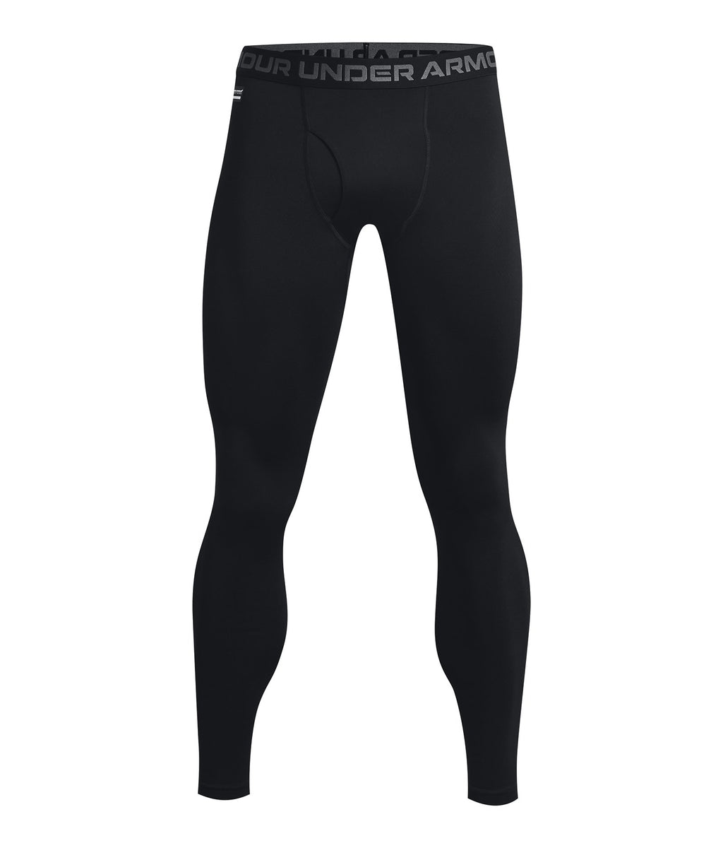 UA Tactical ColdGear® Infrared Men's Base Leggings - Black