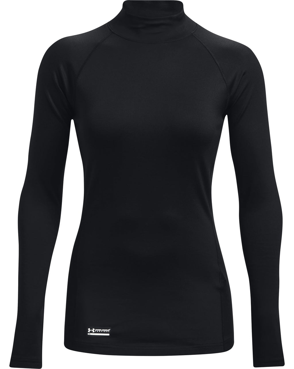 UA Tactical ColdGear® Infrared Women's Base Mock - Black