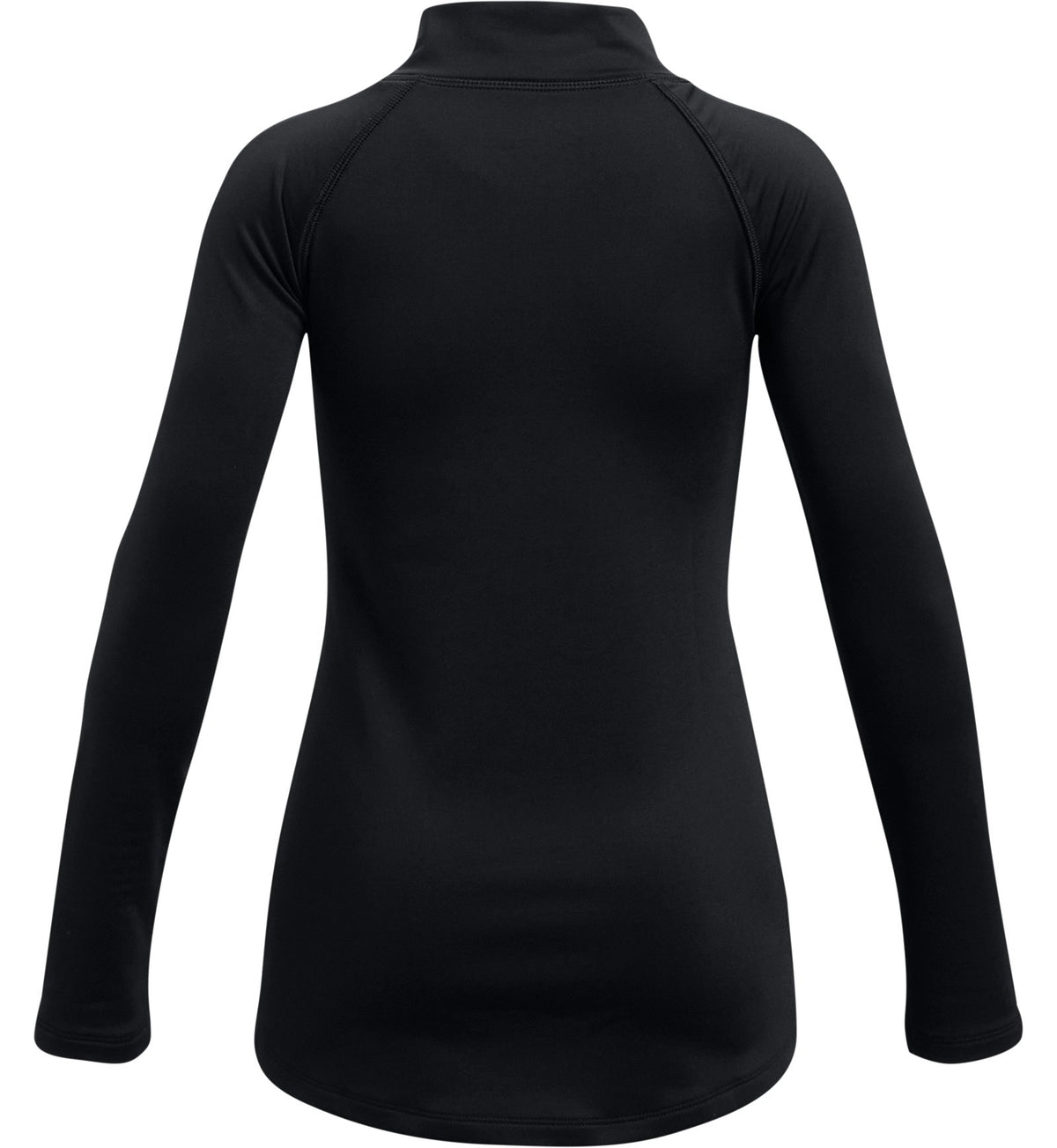 ColdGear® Girls' Mock Long Sleeve - Black