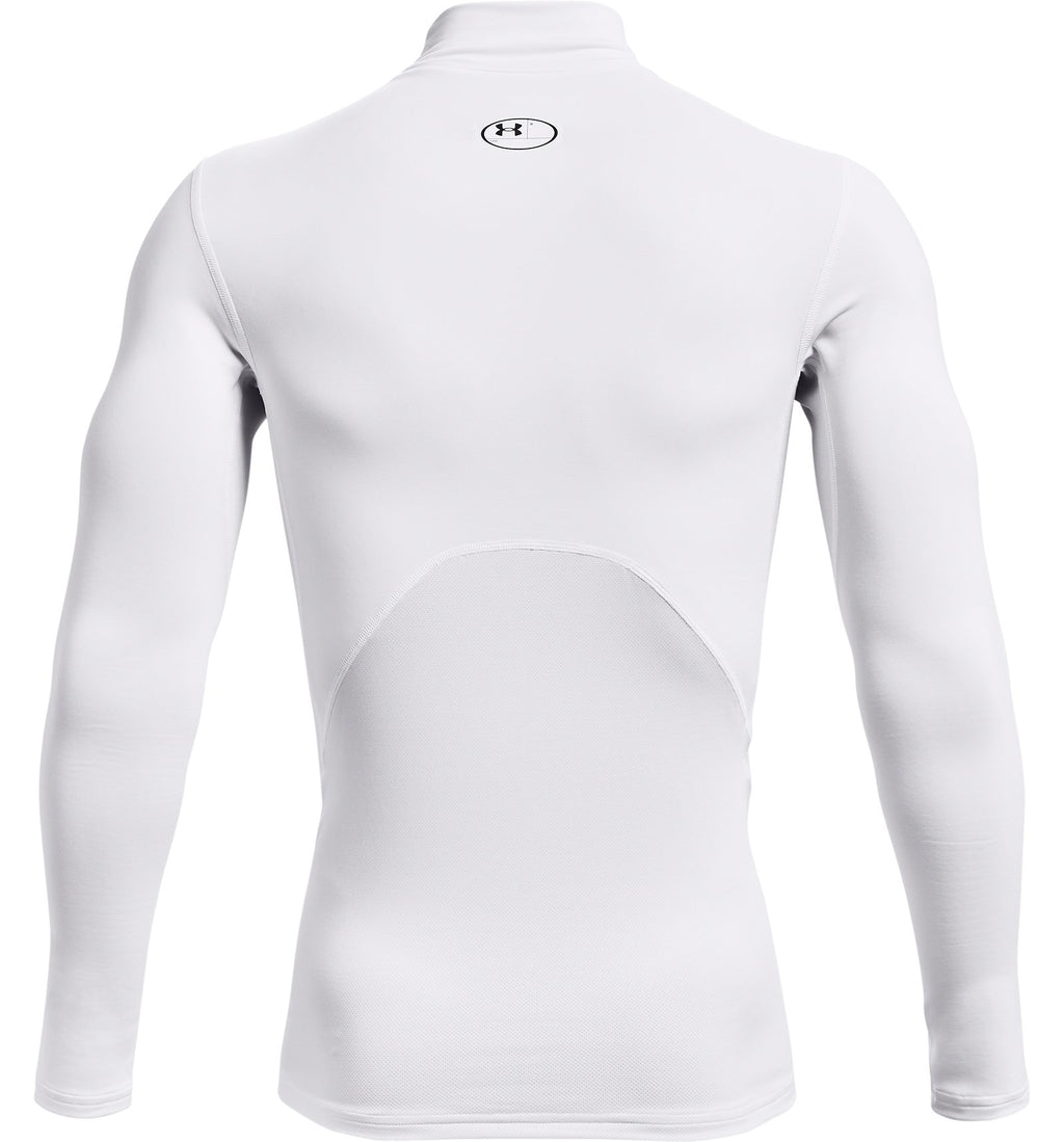 ColdGear® Men's Compression Mock Long Sleeve - Black