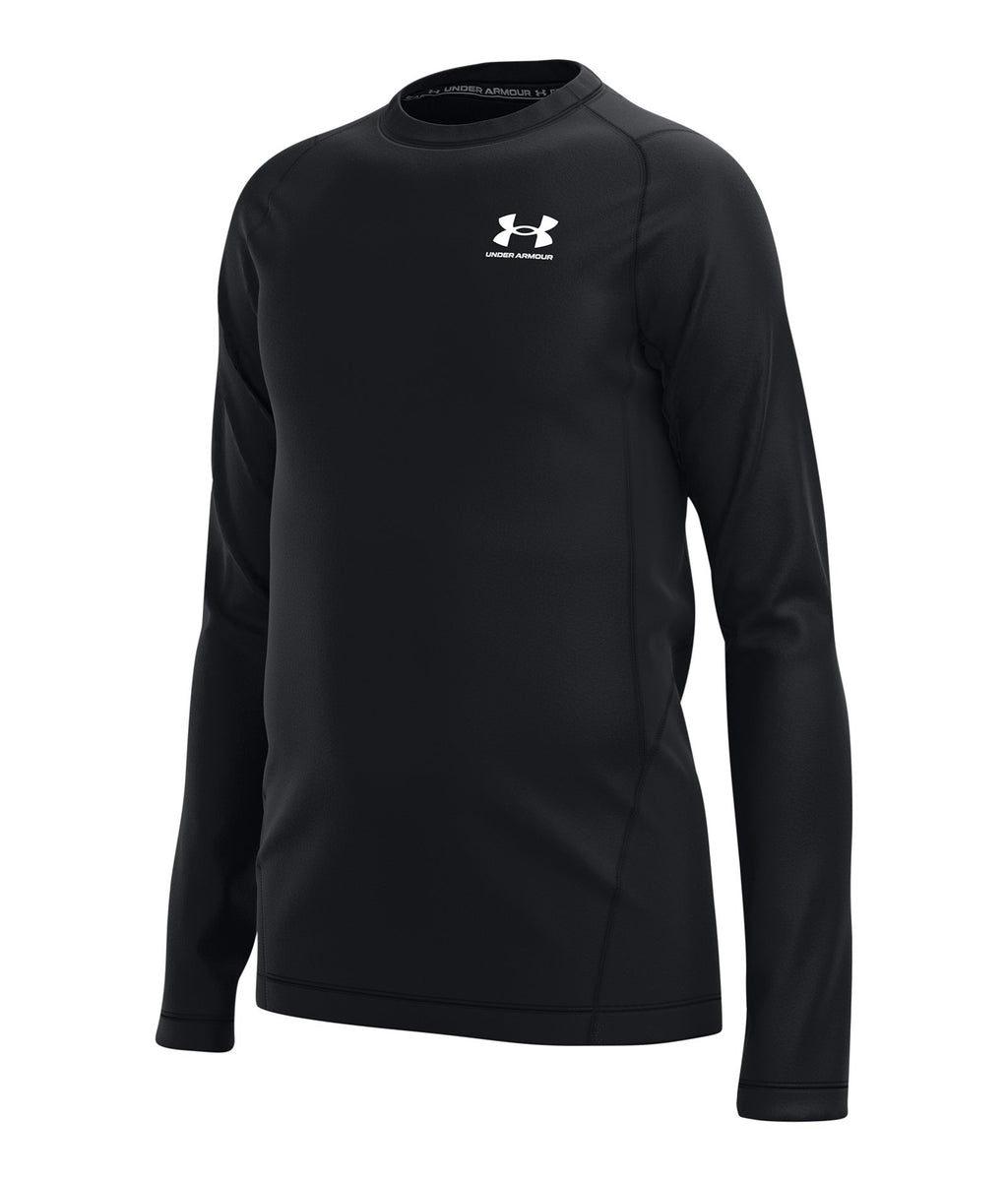 ColdGear® Boys' Long Sleeve - Black