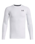 ColdGear® Boys' Long Sleeve - White