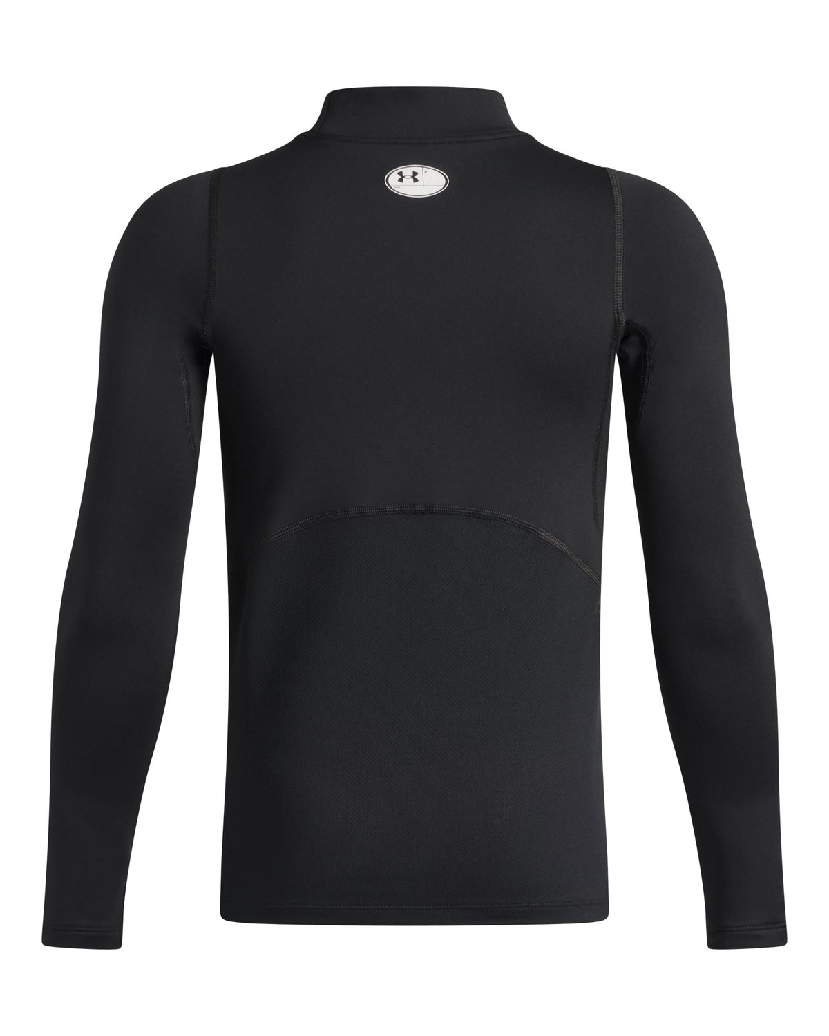ColdGear® Boys' Mock Long Sleeve - Black