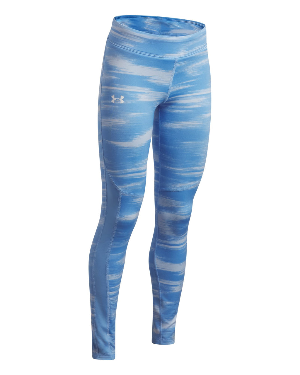 UA Cold Weather Printed Girls' Leggings - Purple